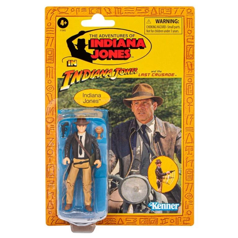 Hasbro Indiana Jones Retro Action Figure - Indiana Jones (The Last Crusade) 1 Hasbro Indiana Jones Retro Action Figure - Indiana Jones (The Last Crusade)