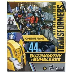 Hasbro Transformers Studio Series 44 Buzzworthy Bumblebee Leader Class Action Figure - Optimus Prime
