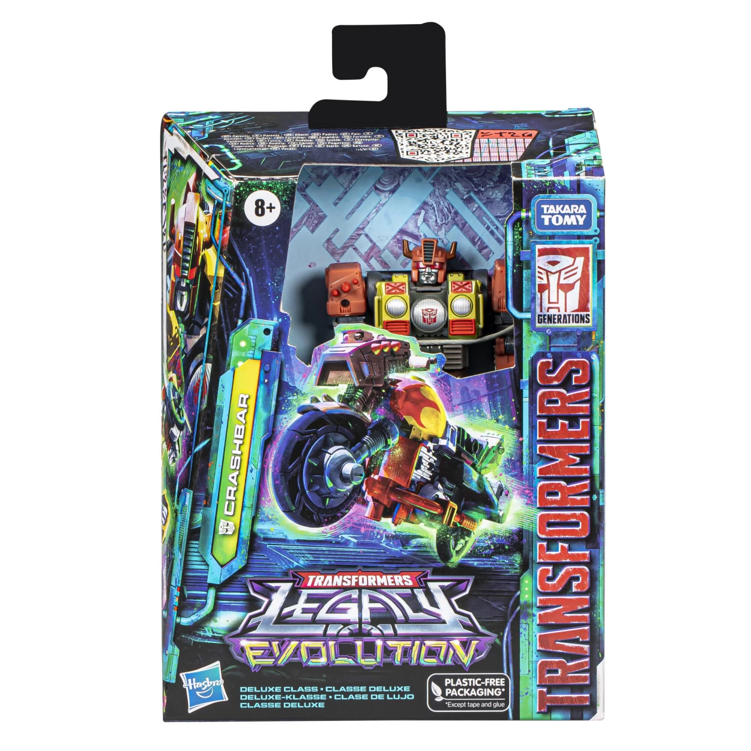 Hasbro Transformers Generations Legacy Deluxe Class Action Figure - Crashbar 2 Hasbro Transformers Generations Legacy Deluxe Class Action Figure - Crashbar - Image 2