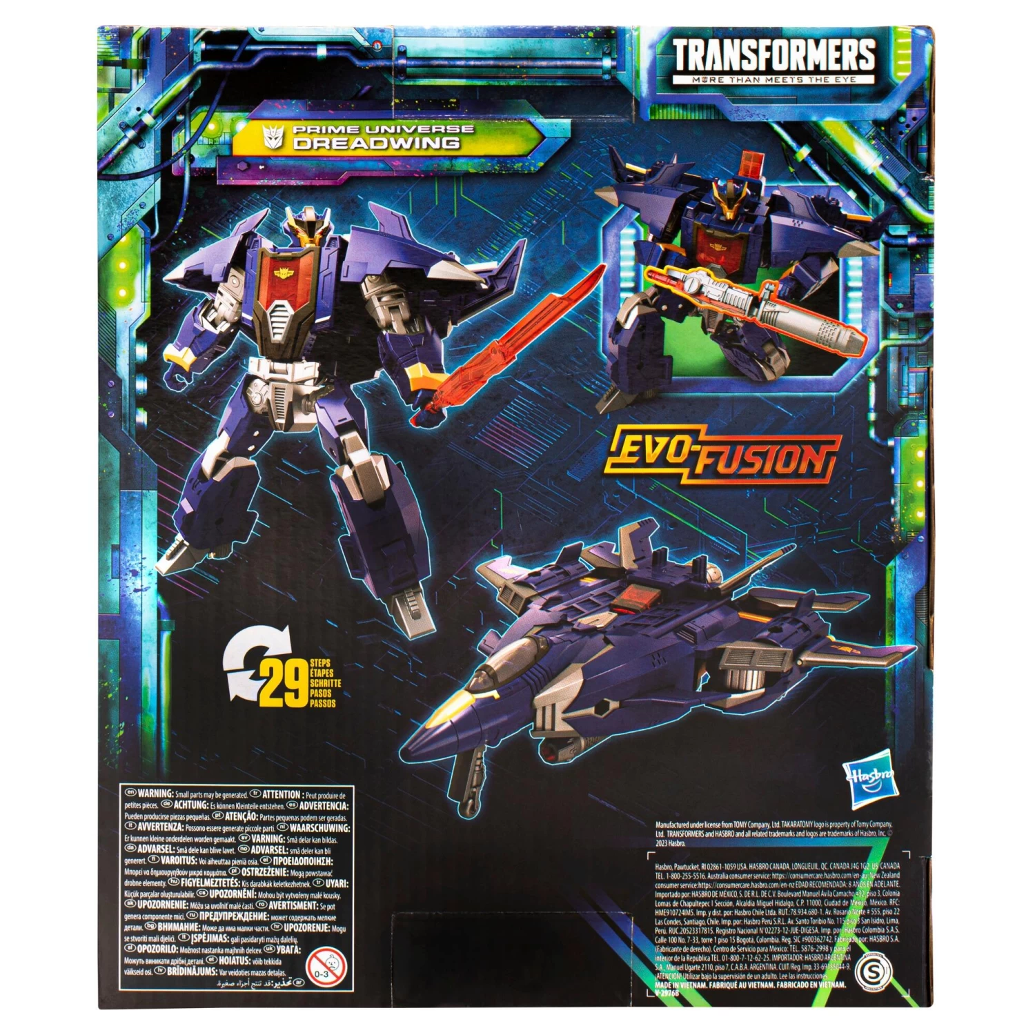 Hasbro Transformers Generations Legacy Evolution Leader Class Action Figure - Prime Universe Dreadwing 5 Hasbro Transformers Generations Legacy Evolution Leader Class Action Figure - Prime Universe Dreadwing - Image 5