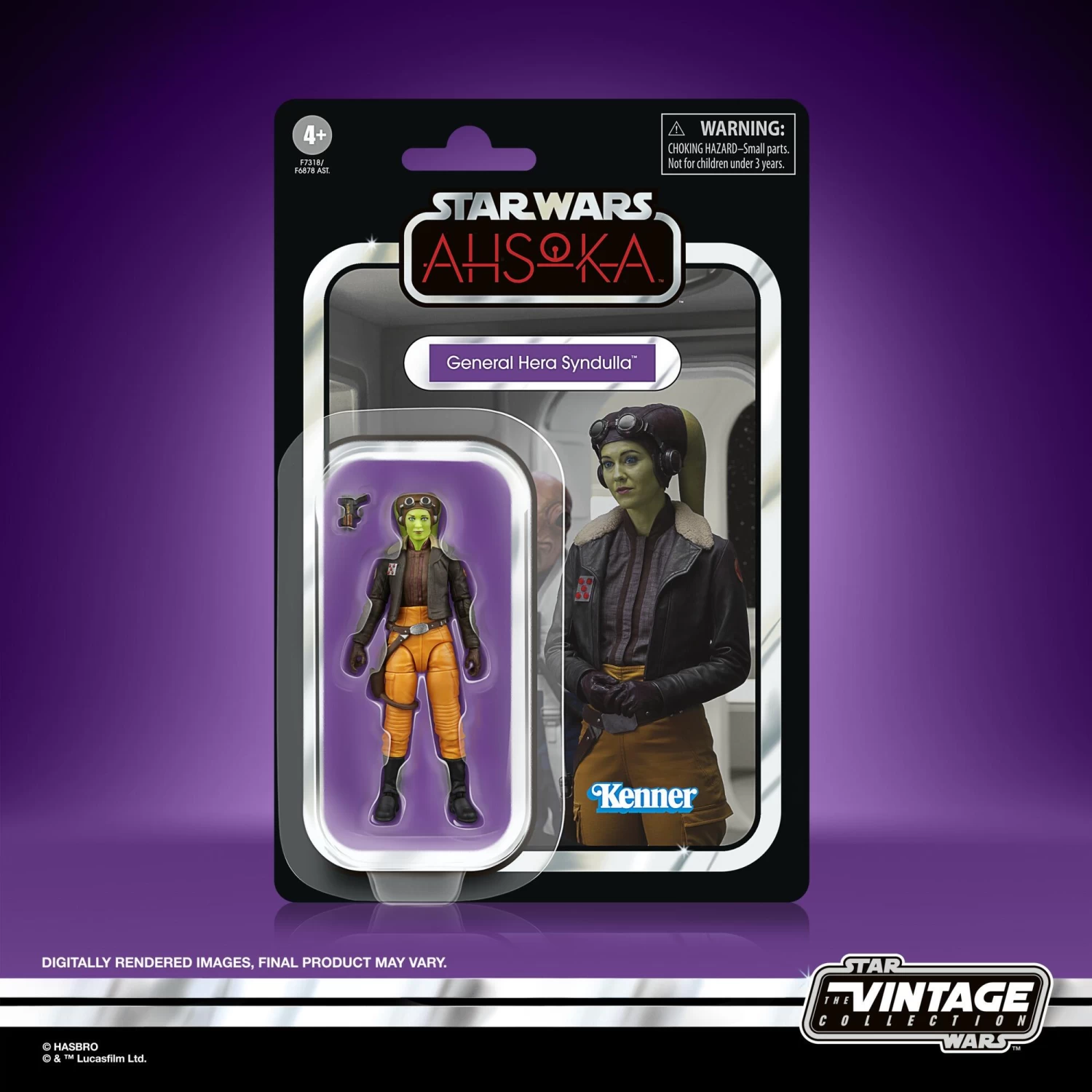 Hasbro Star Wars The Vintage Collection 3.75 Inch Action Figure Wave 48 - General Hera Syndulla 5 Hasbro Star Wars The Vintage Collection 3.75 Inch Action Figure Wave 48 - General Hera Syndulla - Image 5