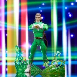 Hasbro Power Rangers Lightning Collection Action Figure - Mighty Morphin Green Ranger -Toy Promotion Store f7392 dio prg lost creek prg lc mmpr 30th remasters green ranger