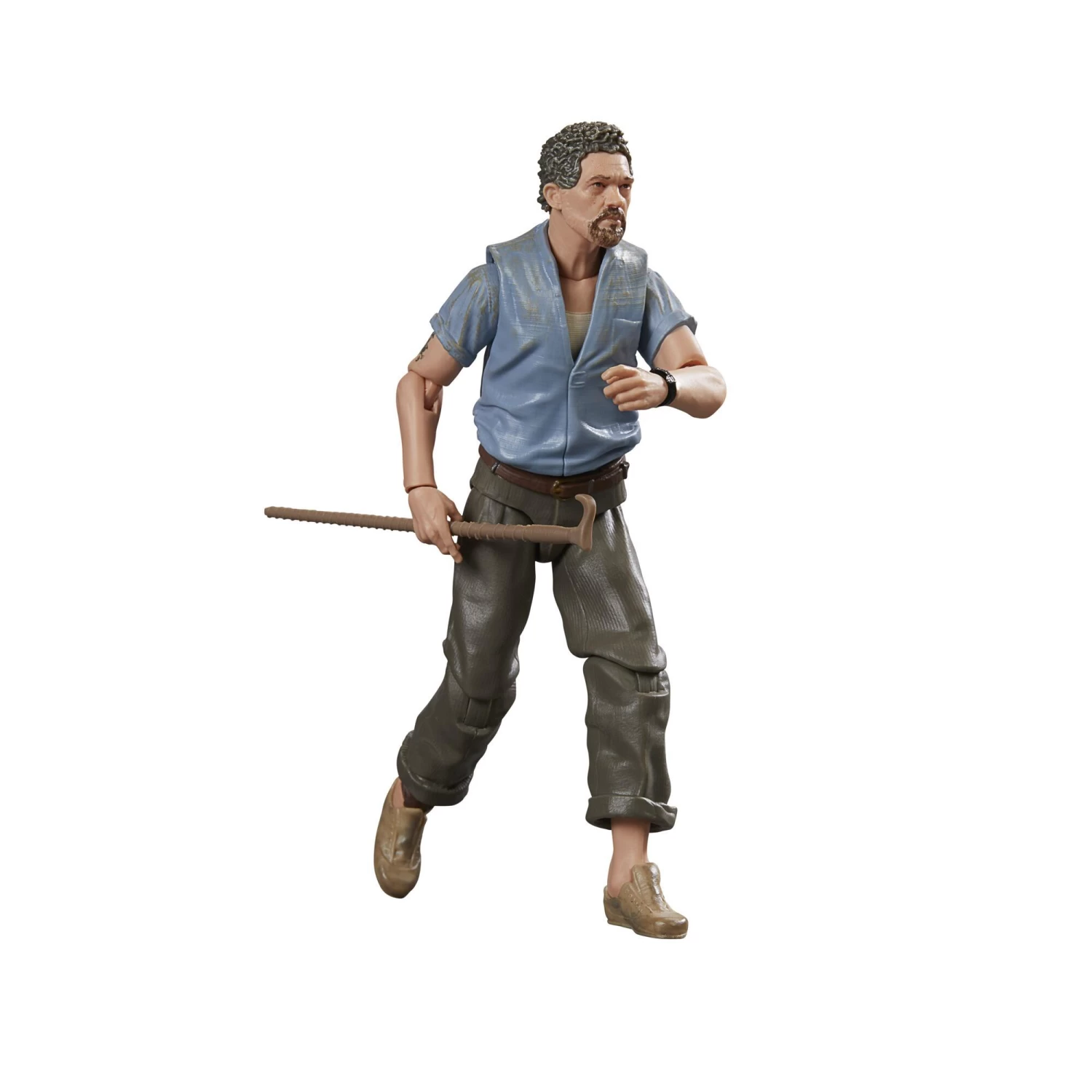Hasbro Indiana Jones 6 Inch Action Figure Wave 3 - Renaldo (Dial Of Destiny) 5 Hasbro Indiana Jones 6 Inch Action Figure Wave 3 - Renaldo (Dial Of Destiny) - Image 5
