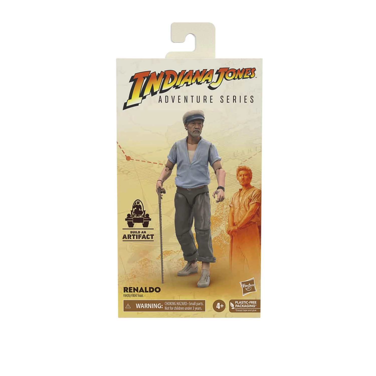 Hasbro Indiana Jones 6 Inch Action Figure Wave 3 - Renaldo (Dial Of Destiny) 2 Hasbro Indiana Jones 6 Inch Action Figure Wave 3 - Renaldo (Dial Of Destiny) - Image 2