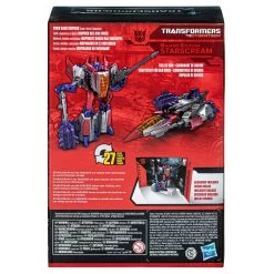 Hasbro *PRE-ORDER Transformers WFC Studio Series 06 Voyager Class Action Figure - Starscream -Toy Promotion Store f8765as00 back 23 2400px 133dpi