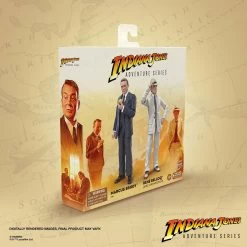 Hasbro Indiana Jones 6 Inch Exclusive Action Figure 2-Pack - Marcus Brody & Rene Belloq (Ark Showdown) 18 Hasbro Indiana Jones 6 Inch Exclusive Action Figure 2-Pack - Marcus Brody & Rene Belloq (Ark Showdown) -Toy Promotion Store f8844 45d1