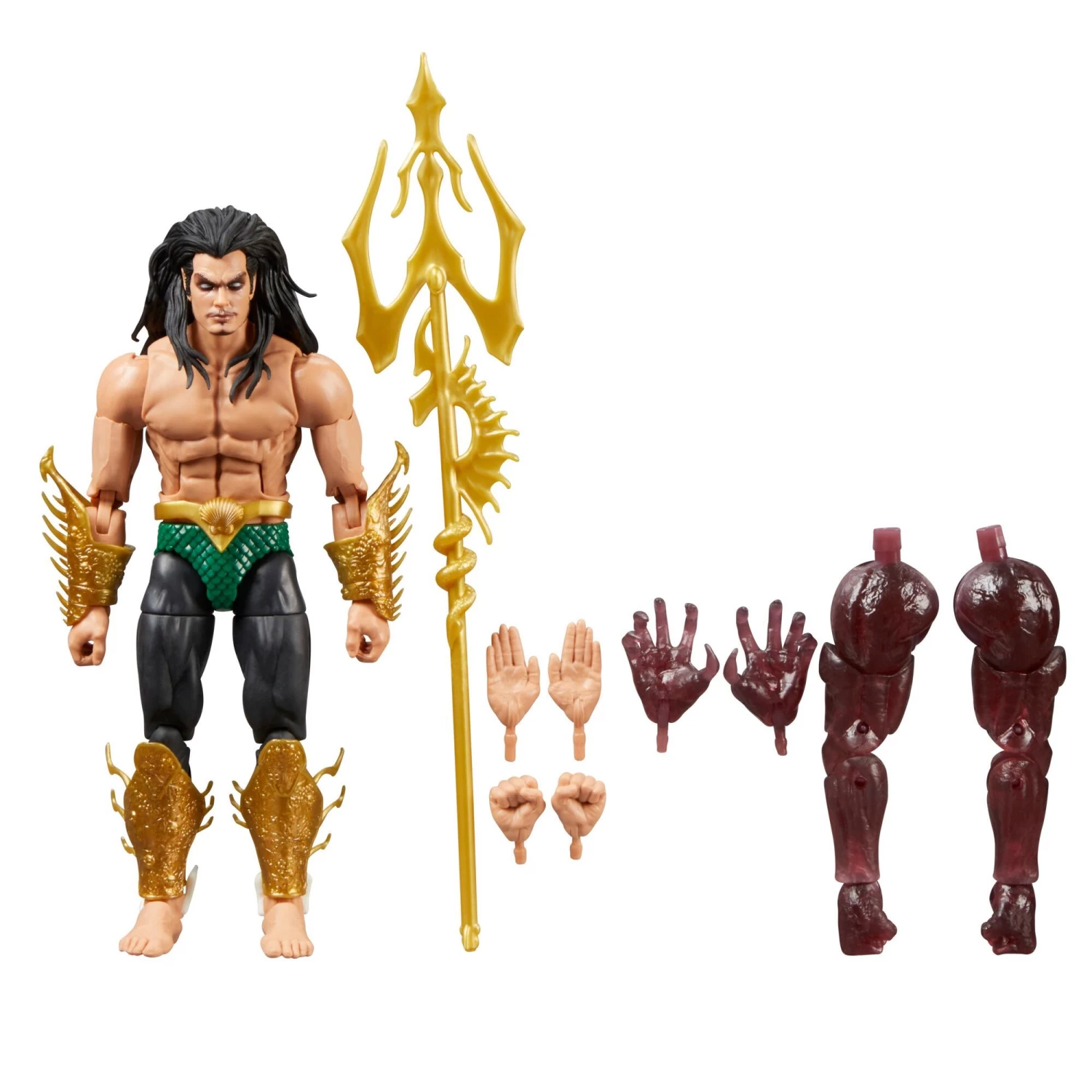 Hasbro *PRE-ORDER Marvel Legends 6 Inch Classic Action Figure Wave 2 - Namor 3 Hasbro *PRE-ORDER Marvel Legends 6 Inch Classic Action Figure Wave 2 - Namor - Image 3