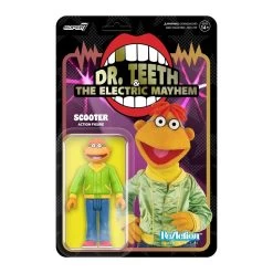 SUPER7 The Muppets Electric Mayhem Band Reaction Action Figure - Scooter