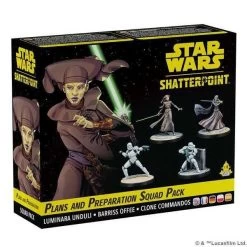 Atomic Mass Games Star Wars Shatterpoint: Plans And Preparations (General Luminara Unduli Squad) Expansion Pack