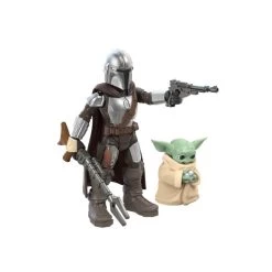 Hasbro Star Wars Mission Fleet Deluxe Action Figure - Razor Crest With The Mandalorian & The Child -Toy Promotion Store figs