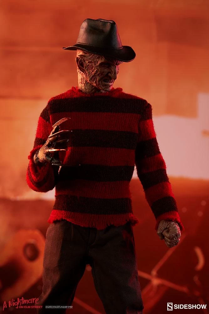 Freddy Krueger - A Nightmare On Elm Street 3 Dream Warriors - Sideshow Collectibles 1/6 Scale Action Figure 8 Freddy Krueger - A Nightmare On Elm Street 3 Dream Warriors - Sideshow Collectibles 1/6 Scale Action Figure - Image 8
