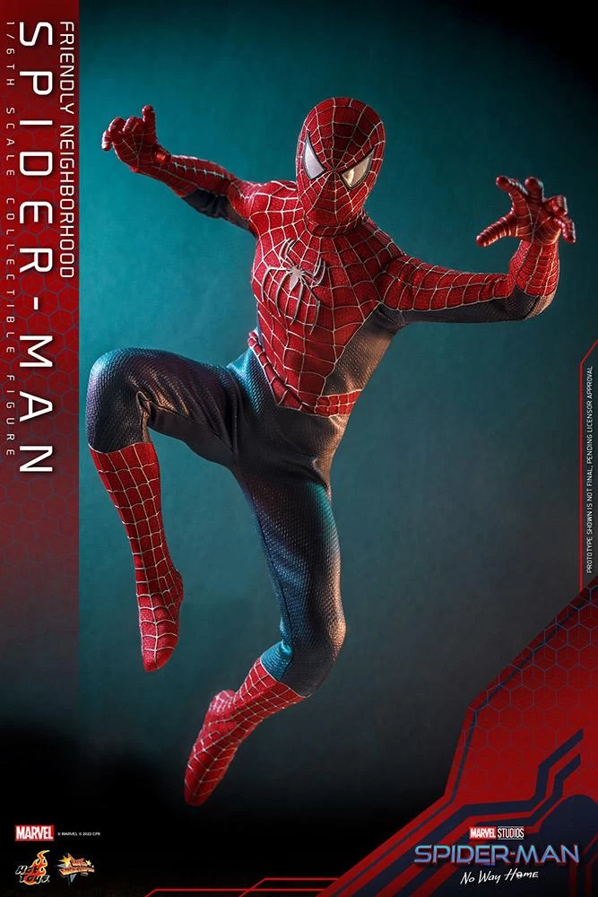 *PRE-ORDER Friendly Neighbourhood Spider-Man - Marvel Hot Toys Collectibles 1/6 Scale Action Figure 3 *PRE-ORDER Friendly Neighbourhood Spider-Man - Marvel Hot Toys Collectibles 1/6 Scale Action Figure - Image 3