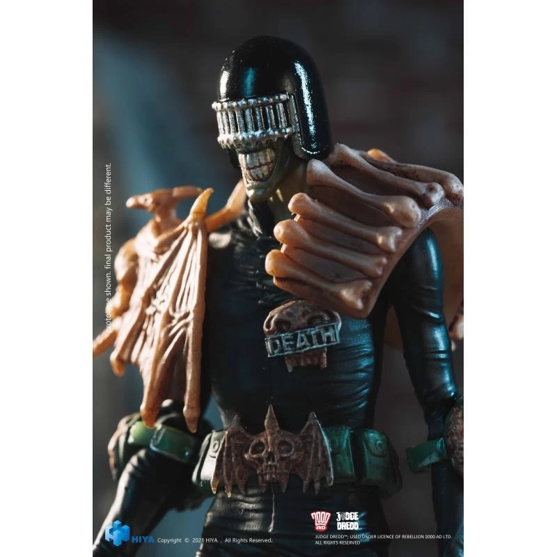 HIYA Toys Judge Dredd 1:18 Scale Action Figures - Judge Death 3 HIYA Toys Judge Dredd 1:18 Scale Action Figures - Judge Death - Image 3