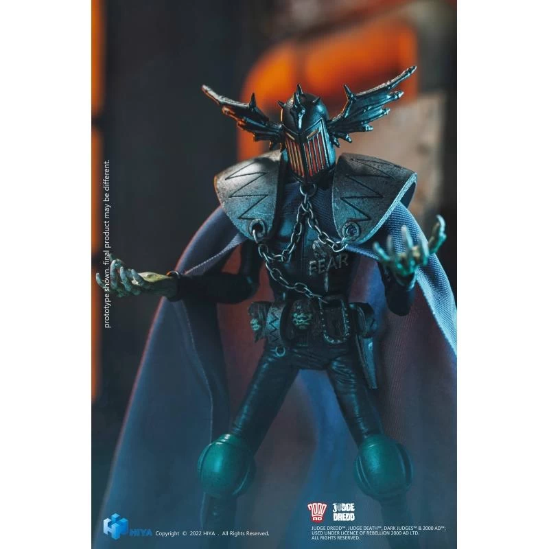 HIYA Toys Judge Dredd 1:18 Scale Action Figures - Judge Fear 4 HIYA Toys Judge Dredd 1:18 Scale Action Figures - Judge Fear - Image 4