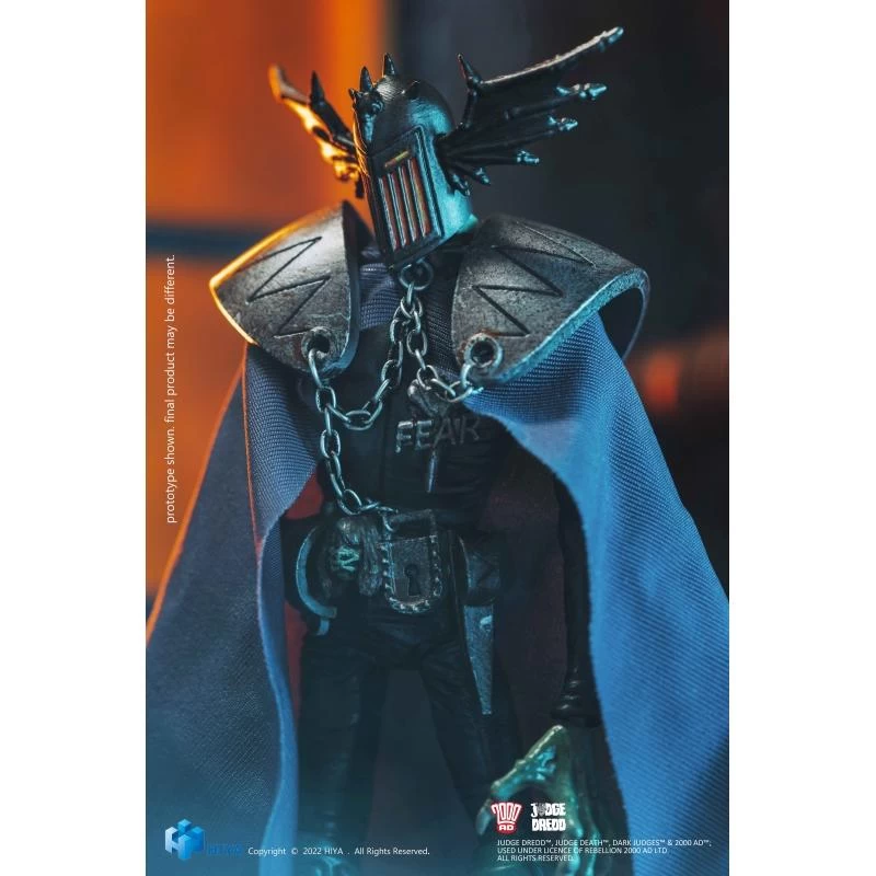 HIYA Toys Judge Dredd 1:18 Scale Action Figures - Judge Fear 3 HIYA Toys Judge Dredd 1:18 Scale Action Figures - Judge Fear - Image 3