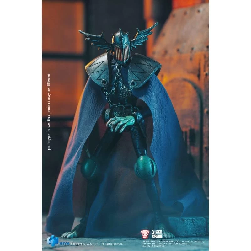 HIYA Toys Judge Dredd 1:18 Scale Action Figures - Judge Fear 2 HIYA Toys Judge Dredd 1:18 Scale Action Figures - Judge Fear - Image 2