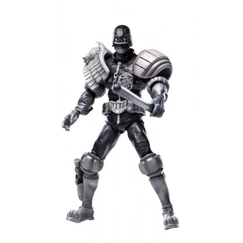 HIYA Toys Judge Dredd 1:18 Scale Action Figures - Judge Dredd (Black And White) 1 HIYA Toys Judge Dredd 1:18 Scale Action Figures - Judge Dredd (Black And White)