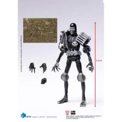 HIYA Toys Judge Dredd 1:18 Scale Action Figures - Black & White Judge Death -Toy Promotion Store hemj0201 5 800x800 1