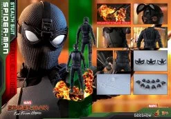 Spider-Man Stealth Suit Spider:Man Far From Home (Deluxe Version) - Marvel Hot Toys Collectibles 1/6 Scale Action Figure -Toy Promotion Store ht904858 6
