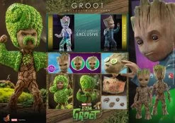 *PRE-ORDER Groot (Deluxe) - Marvel Hot Toys Collectibles 1/6 Scale Action Figure -Toy Promotion Store ht9119432 6