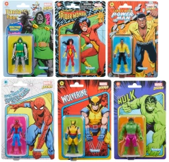Hasbro Marvel Universe Retro 3.75 Inch Action Figure Wave 8 - Set Of 6