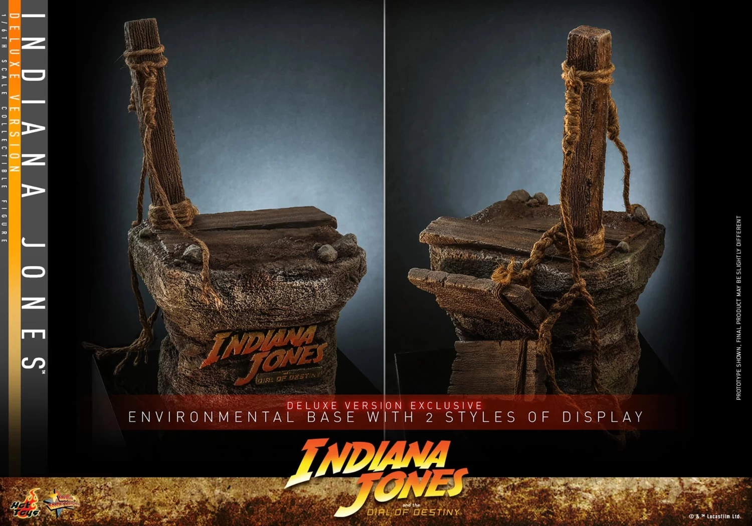 *PRE-ORDER Indiana Jones Deluxe (Dial Of Destiny) - Indiana Jones Hot Toys Collectibles 1/6 Scale Action Figure 9 *PRE-ORDER Indiana Jones Deluxe (Dial Of Destiny) - Indiana Jones Hot Toys Collectibles 1/6 Scale Action Figure - Image 9