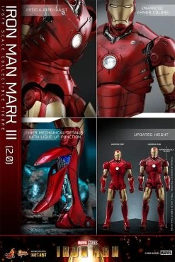 *PRE-ORDER Iron Man Mark III - Marvel Hot Toys Collectibles 1/6 Scale Action Figure -Toy Promotion Store iron man mark iii 20 marvel gallery 62e2dc735e9bb