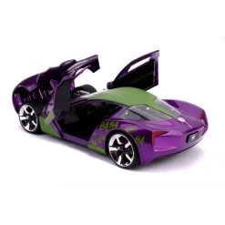 Jada Toys DC Joker - 2009 Corvette StingRay With Joker Figure Hollywood Rides 1:24 Scale Die Cast Vehicle -Toy Promotion Store ja31199 4 800x800 1