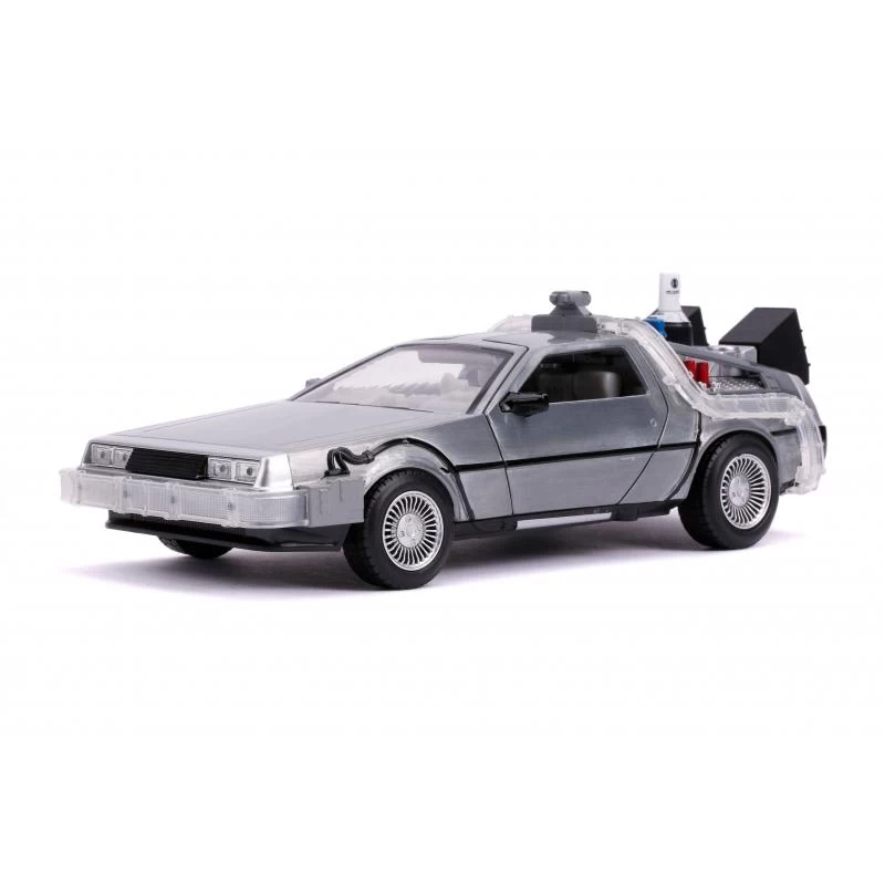 Jada Toys Back To The Future II - DeLorean Time Machine 1:24 Scale Jada Hollywood Rides Die Cast Vehicle 2 Jada Toys Back To The Future II - DeLorean Time Machine 1:24 Scale Jada Hollywood Rides Die Cast Vehicle - Image 2