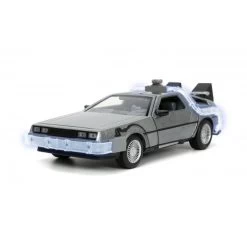 Jada Toys Back To The Future - DeLorean Time Machine With Lightning Conductor Pole 1:24 Scale Jada Hollywood Rides Die Cast Vehicle -Toy Promotion Store ja32911 1 800x800 1