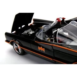 Jada Toys Batman 66 - Batmobile With Working Lights And Batman & Robin Figures Hollywood Rides 1:18 Scale Die Cast Vehicle -Toy Promotion Store ja98625 5 800x800 1