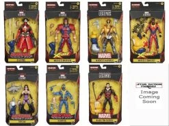 Hasbro Marvel Legends Deadpool Action Figures - Set Of 7 (BAF Strong Guy)