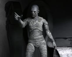 NECA Universal Monsters Ultimate 7 Inch Scale Action Figure - The Mummy (Black & White) -Toy Promotion Store mummy13 scaled 1