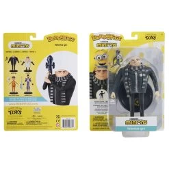 Noble Collection Minions Bendyfigs Action Figure - Gru -Toy Promotion Store nn1114 b