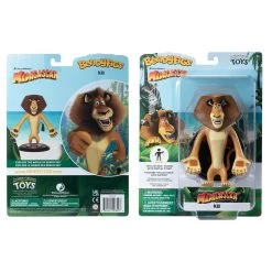 Noble Collection Madagascar Bendyfigs Action Figure - Alex The Lion -Toy Promotion Store nn1150 b w