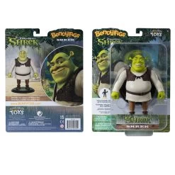 Noble Collection Shrek Bendyfigs Action Figure - Shrek -Toy Promotion Store nn1189 b w