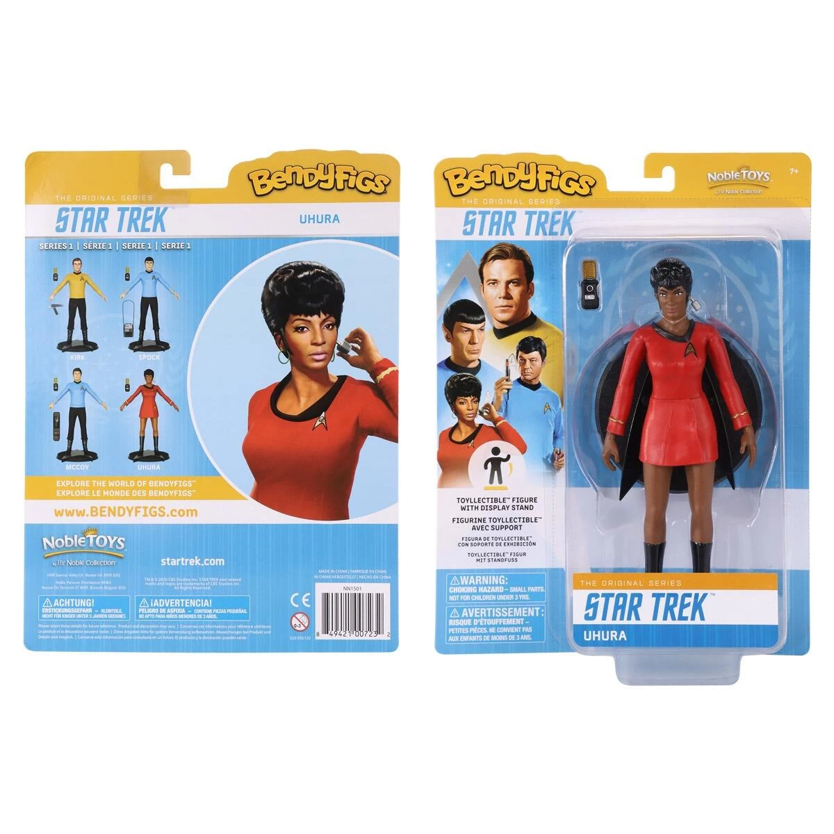 Noble Collection Star Trek: The Original Series Bendyfigs Action Figure - Uhura 2 Noble Collection Star Trek: The Original Series Bendyfigs Action Figure - Uhura - Image 2