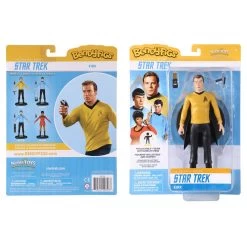 Noble Collection Star Trek: The Original Series Bendyfigs Action Figure- Kirk -Toy Promotion Store nn1504 b w