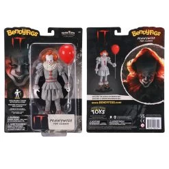 Noble Collection IT Bendyfigs Action Figure - Pennywise The Clown -Toy Promotion Store nn1811 b w