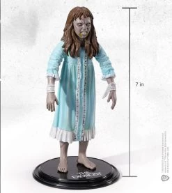 Noble Collection The Exorcist Bendyfigs Action Figure - Regan MacNeil -Toy Promotion Store nn2301c