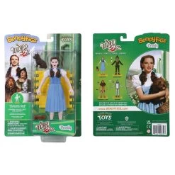 Noble Collection The Wizard Of Oz Bendyfigs Action Figure- Dorothy -Toy Promotion Store nn3040 w a