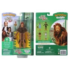 Noble Collection The Wizard Of Oz Bendyfigs Action Figure - Cowardly Lion 5 Noble Collection The Wizard Of Oz Bendyfigs Action Figure - Cowardly Lion -Toy Promotion Store nn3041 w a
