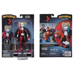 Noble Collection DC Bendyfigs Action Figure - Harley Quinn Rebirth -Toy Promotion Store nn4062 b w