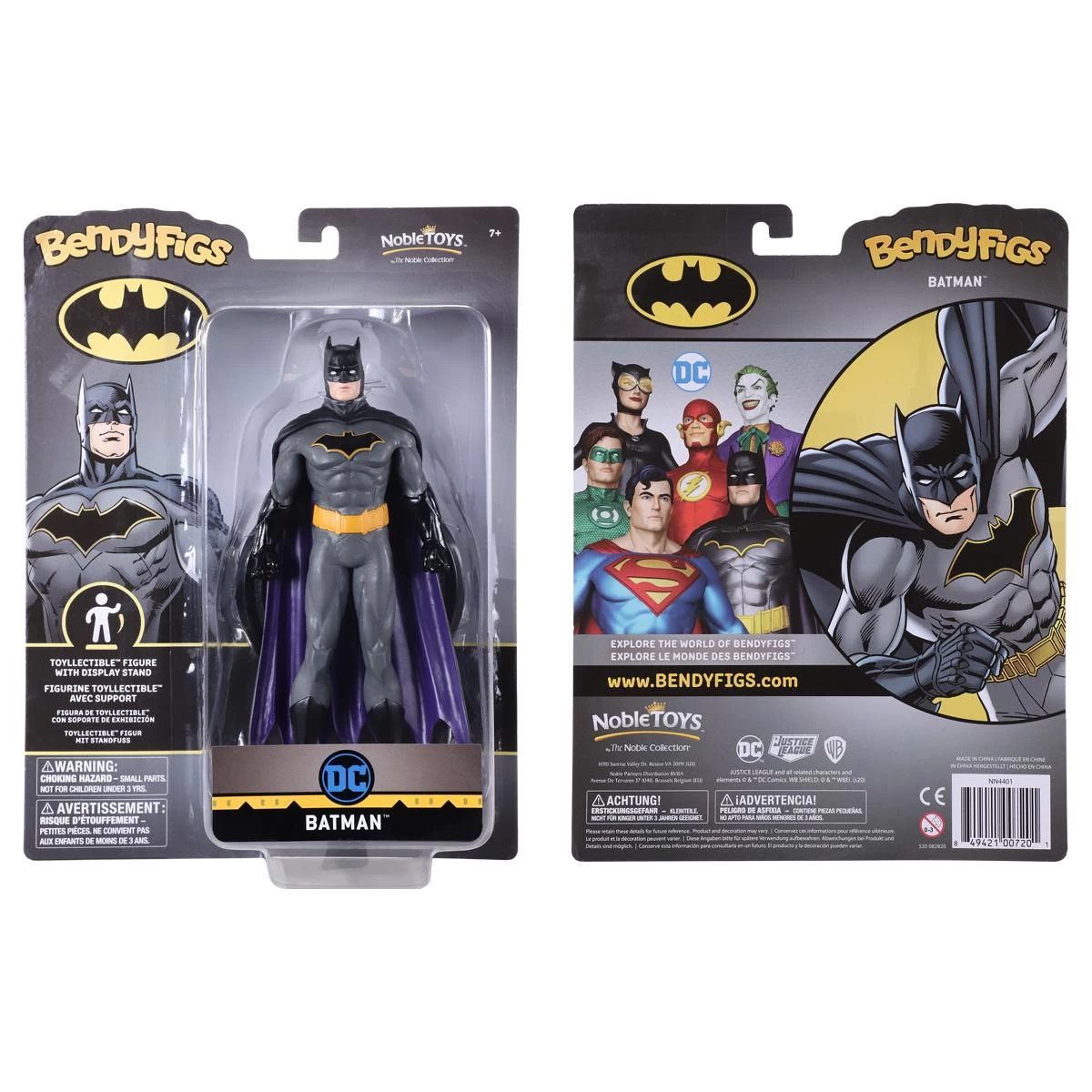 Noble Collection DC Bendyfigs Action Figure - Batman 3 Noble Collection DC Bendyfigs Action Figure - Batman - Image 3