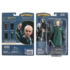 Noble Collection Harry Potter Bendyfigs Action Figure - Draco Malfoy (Quidditch) -Toy Promotion Store nn7373 b