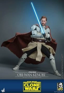 *PRE-ORDER Obi-Wan Kenobi (Clone Wars) - Star Wars: The Clone Wars Hot Toys Collectibles 1/6 Scale Action Figure -Toy Promotion Store obi wan kenobi star wars gallery 63b859329d2a4