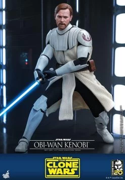 *PRE-ORDER Obi-Wan Kenobi (Clone Wars) - Star Wars: The Clone Wars Hot Toys Collectibles 1/6 Scale Action Figure -Toy Promotion Store obi wan kenobi star wars gallery 63b859335472a