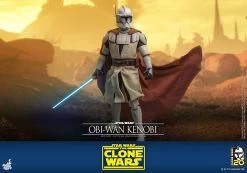*PRE-ORDER Obi-Wan Kenobi (Clone Wars) - Star Wars: The Clone Wars Hot Toys Collectibles 1/6 Scale Action Figure -Toy Promotion Store obi wan kenobi star wars gallery 63b859358233e