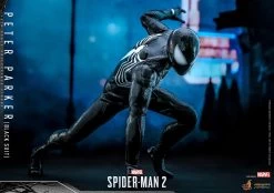 *PRE-ORDER Peter Parker (Black Suit) - Spider-Man 2 Marvel Hot Toys Collectibles 1/6 Scale Action Figure -Toy Promotion Store peter parker black suit marvel gallery 64c143dd6416b