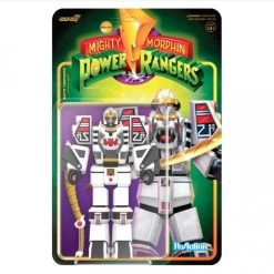 SUPER7 Power Rangers ReAction Action Figure Wave 4 - White Tigerzord